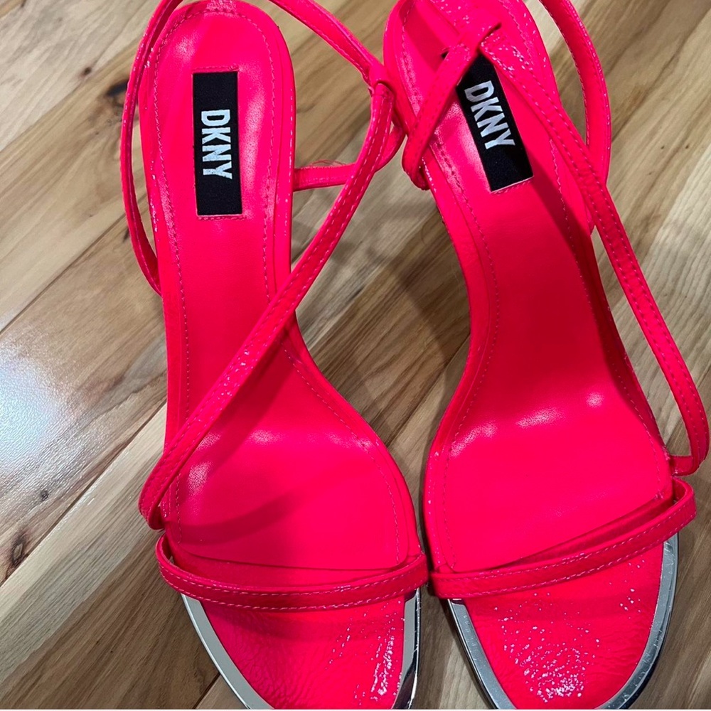DKNY Pink Heels Elegant Design